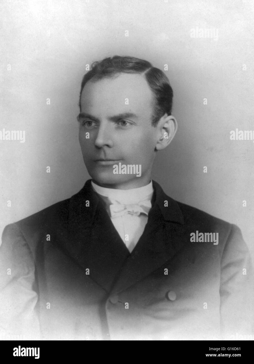 Robert Ewing 'Bob' jüngere (29. Oktober 1853 - 16. September 1889) war ein US-amerikanischer Verbrecher und Outlaw, der jüngere Bruder von Cole, Jim und John Younger. Er war Mitglied der James-Younger-Bande. Während des Bürgerkrieges Ritt seine Brüder Cole und Jim mit Stockfoto