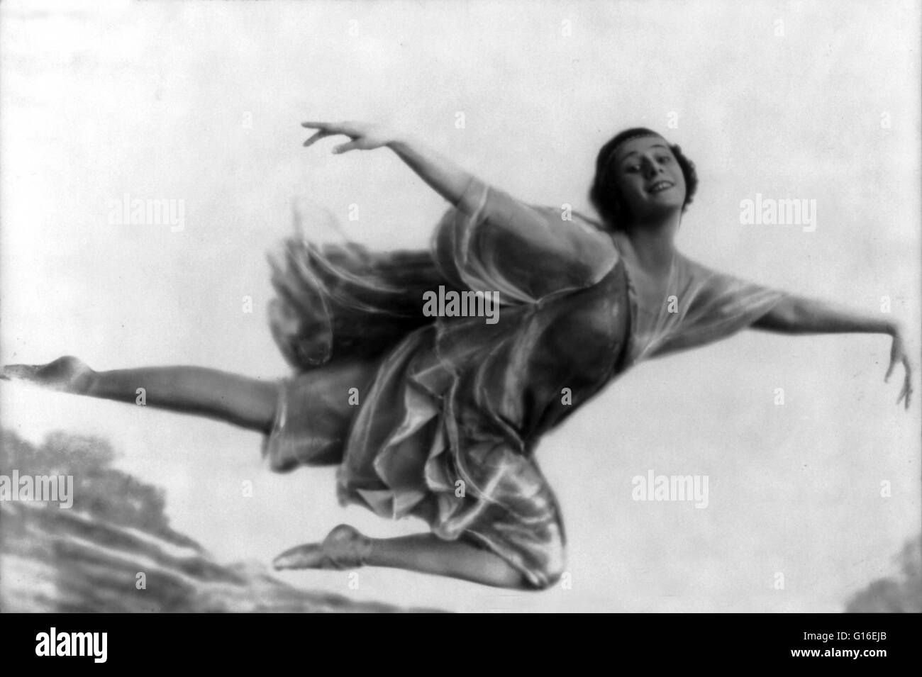 Anna Pavlovna (Matwejewna) Pavlova (12. Februar 1881 - 23. Januar 1931) war eine russische Primaballerina des späten 19. und frühen 20. Jahrhunderts. Sie war ein Hauptkünstler der kaiserlichen russischen Balletts und der Ballets Russes von Sergei Diaghilev. PA Stockfoto