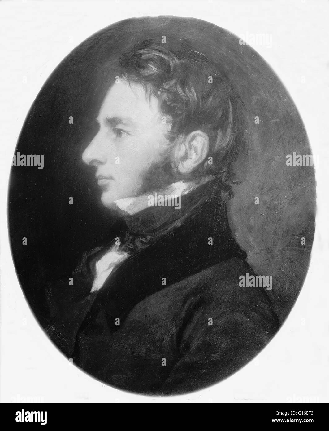 Henry Wadsworth Longfellow (27. Februar 1807 - 24. März 1882) war ein amerikanischer Dichter und Pädagoge. Er schrieb viele lyrische Gedichte, die bekannt für ihre Musikalität und oft präsentiert Geschichten der Mythologie und Legende. Er wurde der beliebtesten amerikanischen Dichter seine d Stockfoto