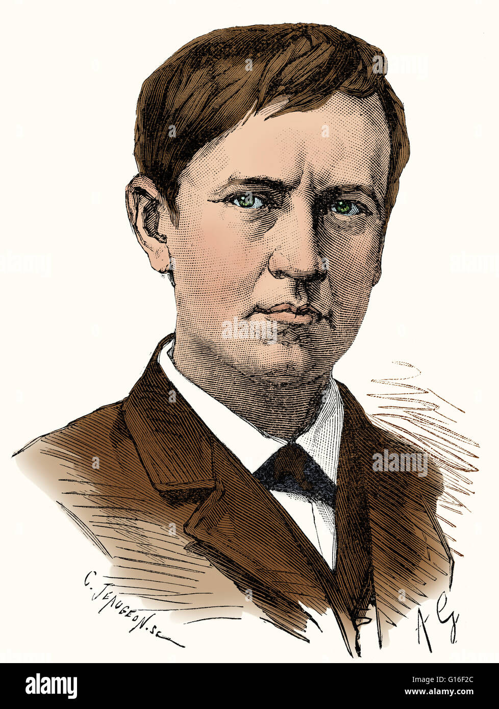 Alva (11. Februar 1847 - 18. Oktober 1931) war ein US-amerikanischer Erfinder und Geschäftsmann. Er entwickelte viele Geräte, die großen Einfluss auf das Leben rund um die Welt, einschließlich den Phonographen, die Bewegung Abbildung Kamera und eine langlebige, praktische Stockfoto