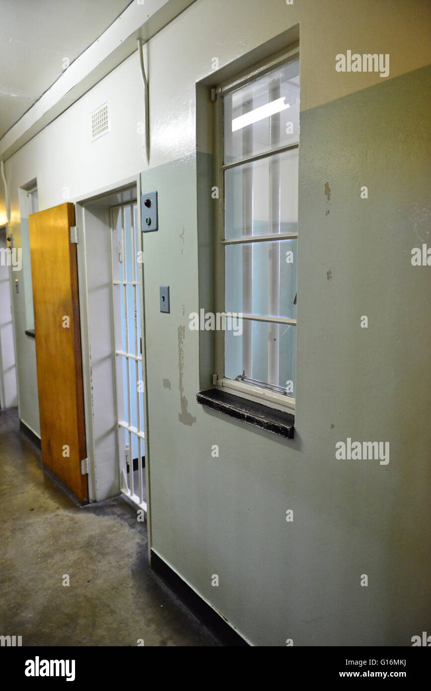 Robben Island Gefängnis Südafrika Stockfoto
