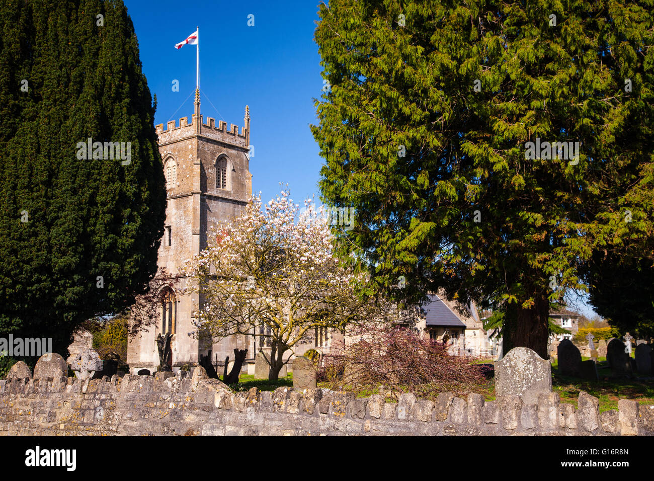 St. Nicholas Church, Bathampton, in der Nähe von Bath, Somerset, UK Stockfoto