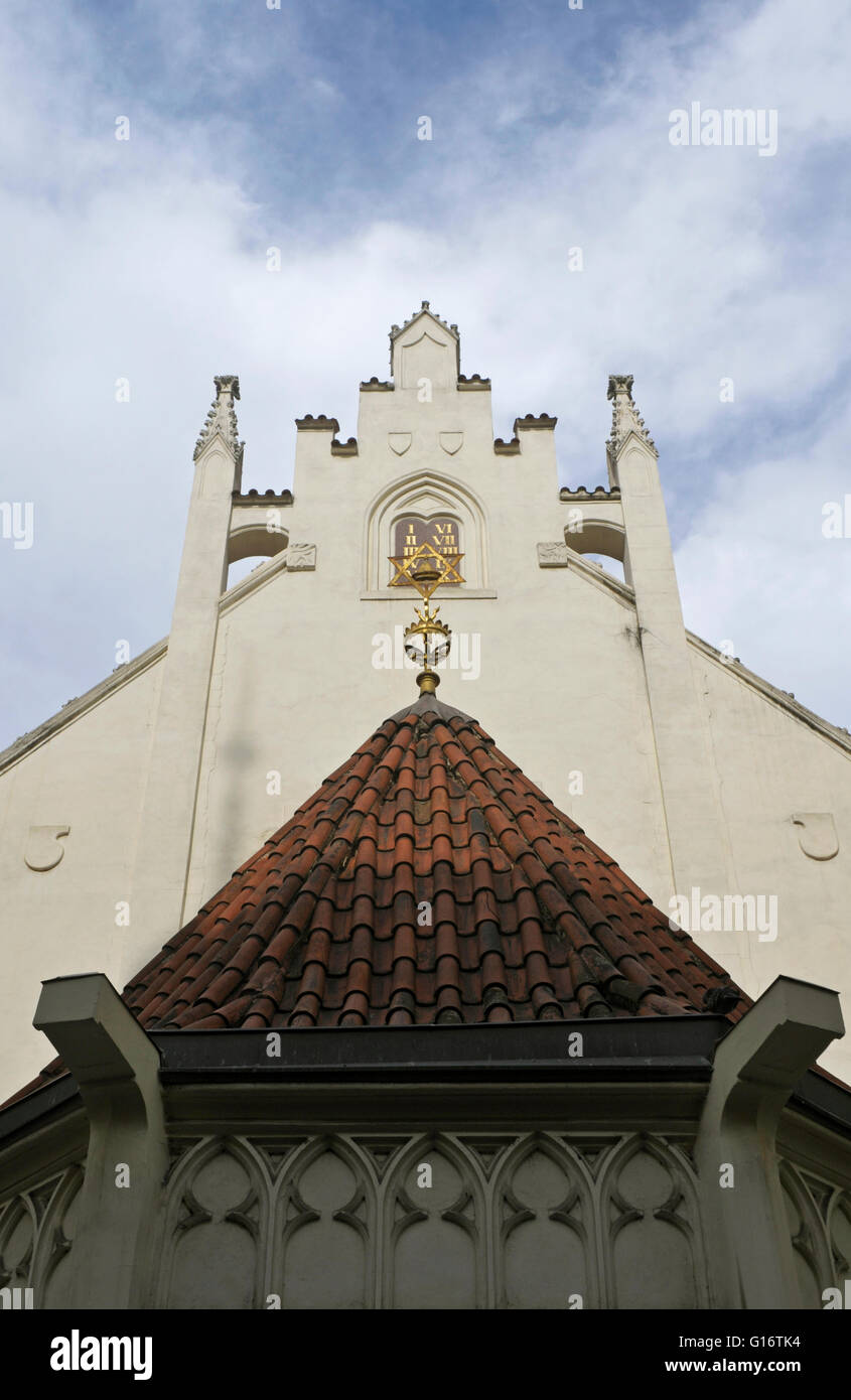 Maisel-Synagoge, Bezirk Josefstadt (Josefov), Prag Stockfoto