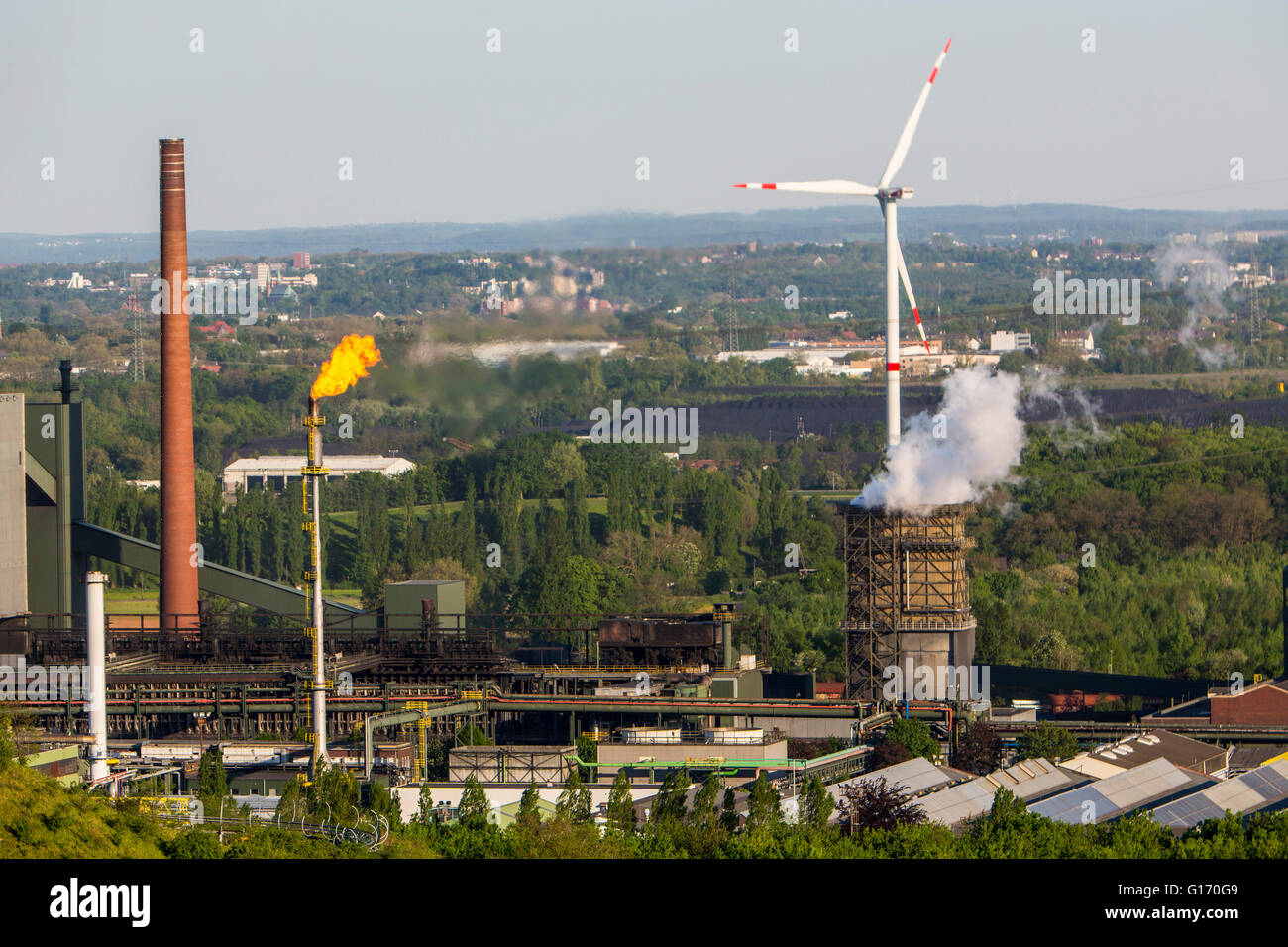 Prosper Kokerei in Bottrop, Deutschland, Teil von ArcelorMittal Industries, Stockfoto