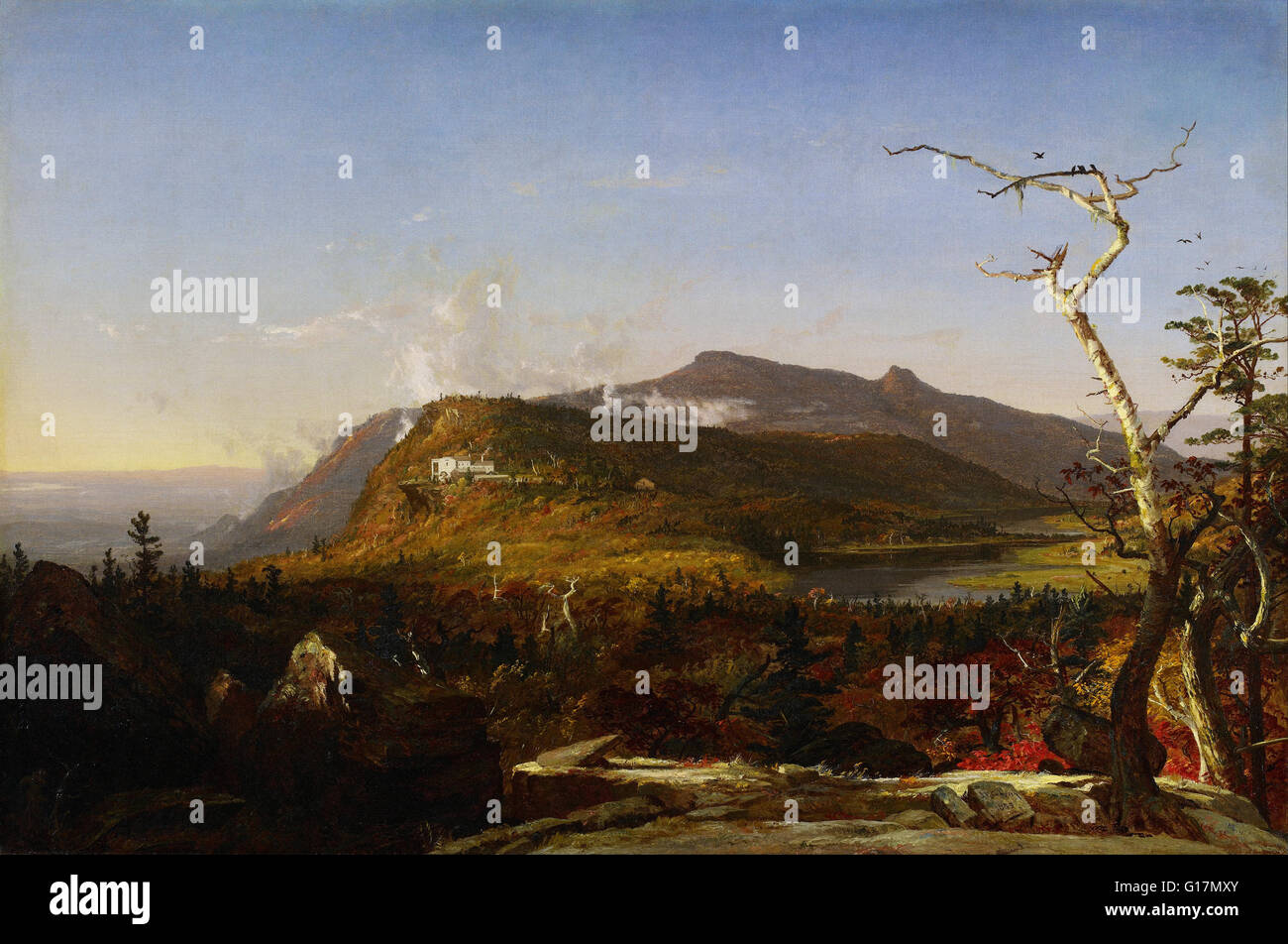 Jasper Francis Cropsey - Catskill Mountain House - Minneapolis Institute of Art Stockfoto