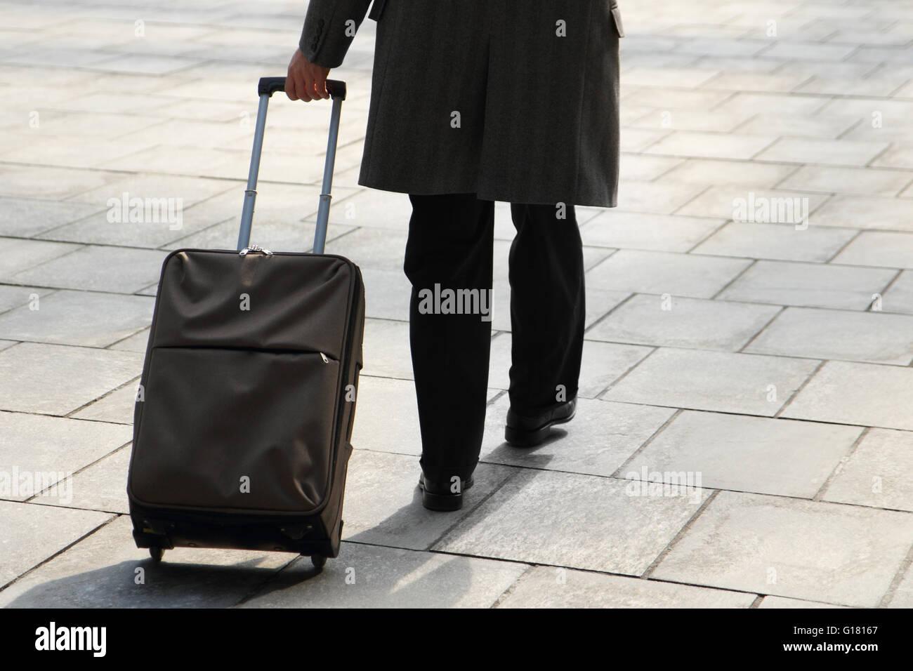 Reisen in der Stadt, urban Foto Kaufmann Stockfoto