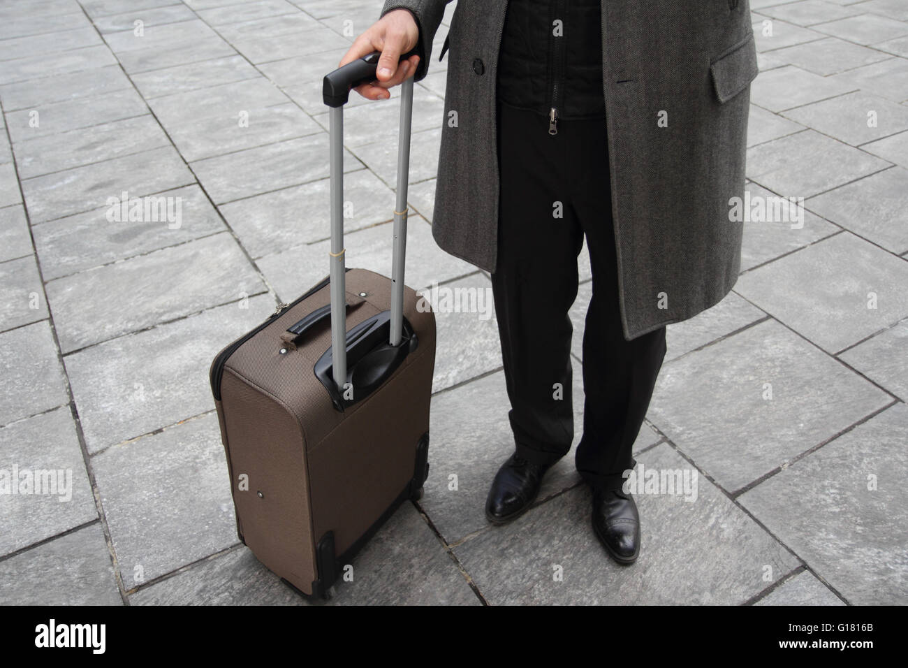 Reisen in der Stadt, urban Foto Kaufmann Stockfoto