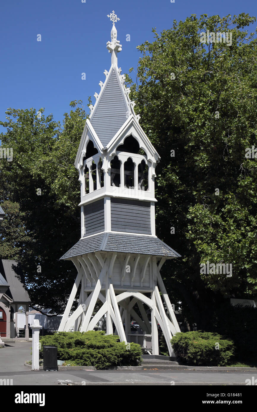 die anglikanische Kirche von St. Michael und alle Heiligen Christchurch Canterbury Südinsel Neuseeland Stockfoto