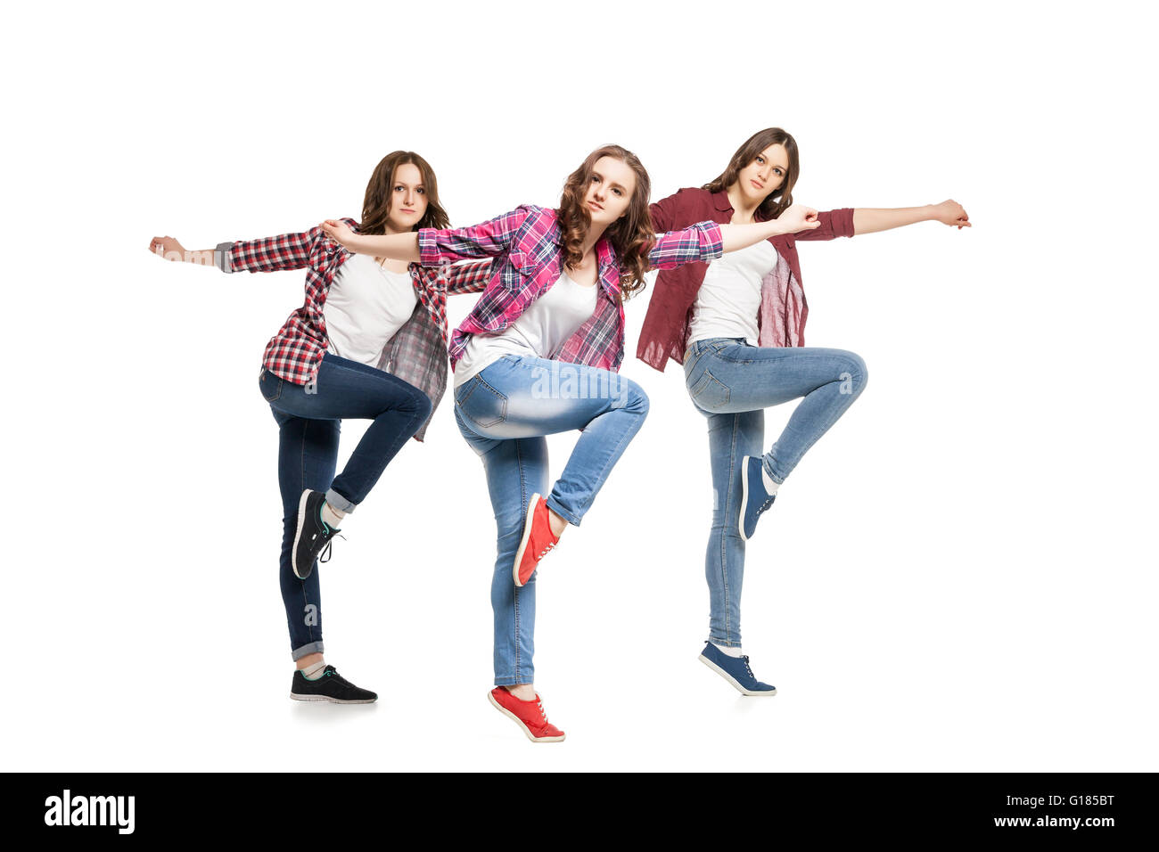 Tanzende frauen Ausgeschnittene Stockfotos und -bilder - Alamy