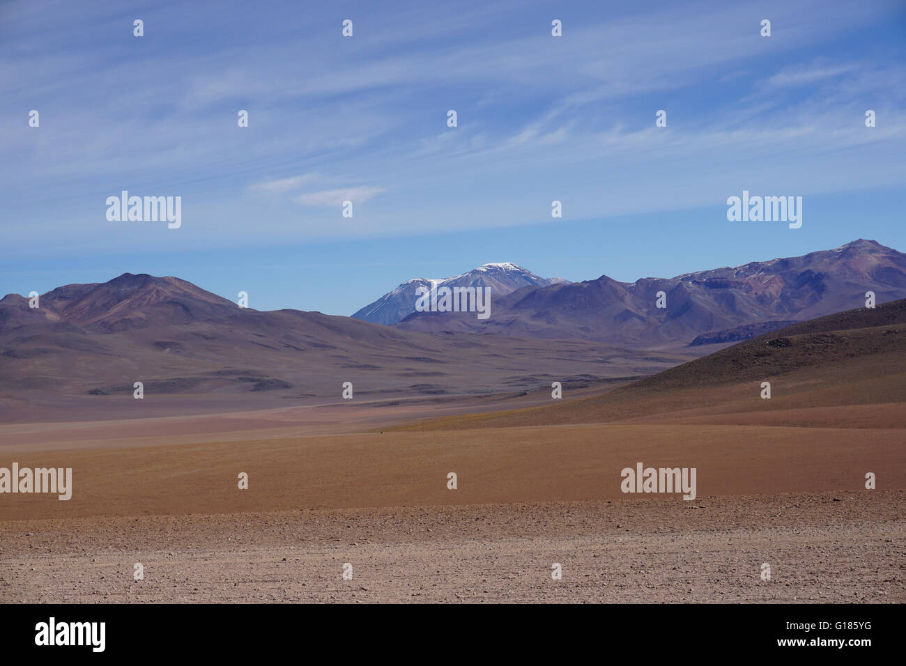 Bolivien, Salar de Uyuni (oder Salar de Tunupa) ist der weltweit größte Salz flach Stockfoto