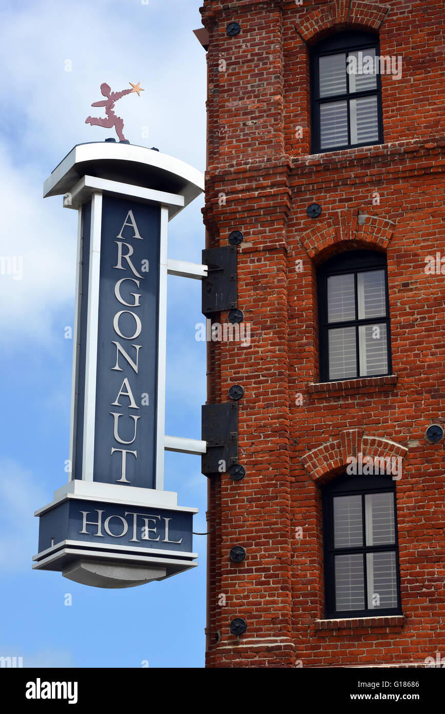 Argonaut Hotel, im Herzen von San Francisco, San Francisco, Kalifornien, USA Stockfoto