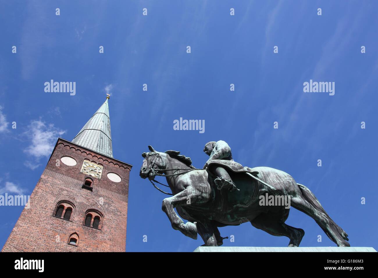 Kathedrale von Aarhus (Dänemark) Stockfoto