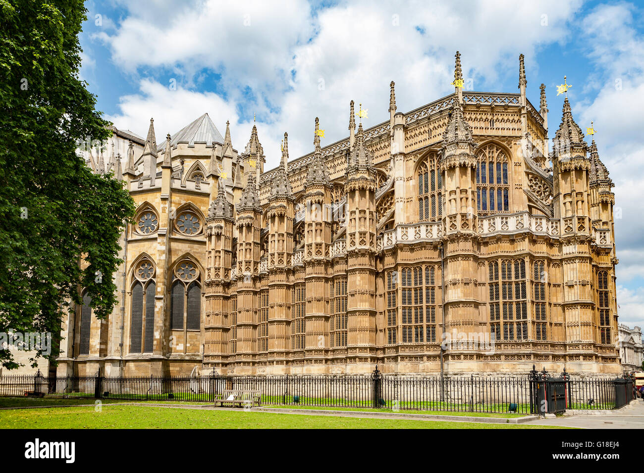 Westminster Abbey. London, England Stockfoto