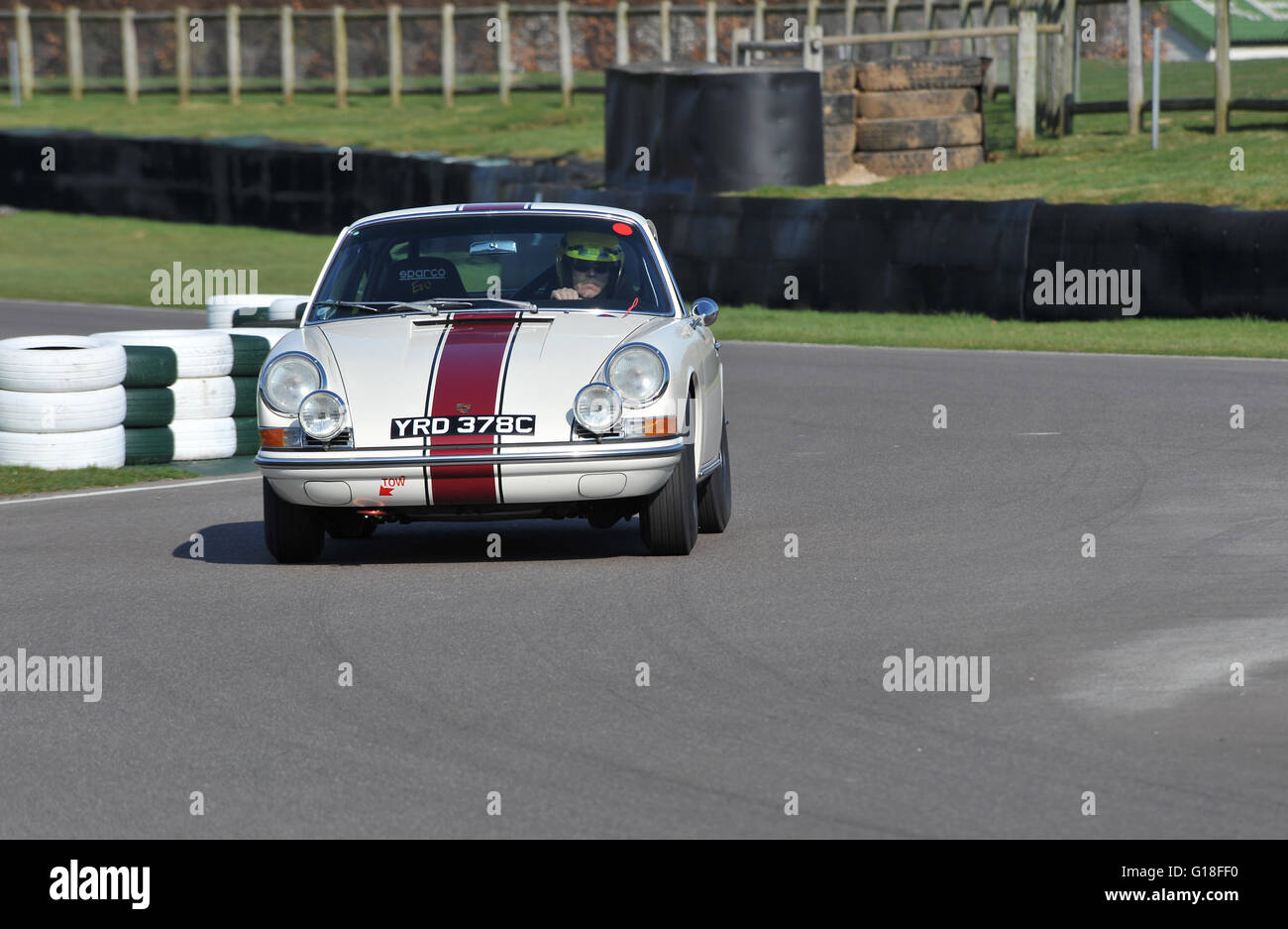 1965 Porsche 911 klassischen Rennwagen Stockfoto