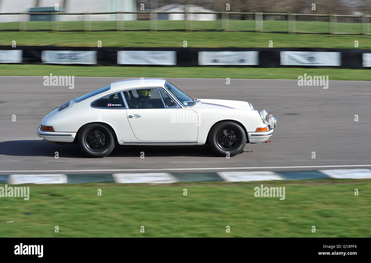 1965 Porsche 911 klassischen Rennwagen Stockfoto