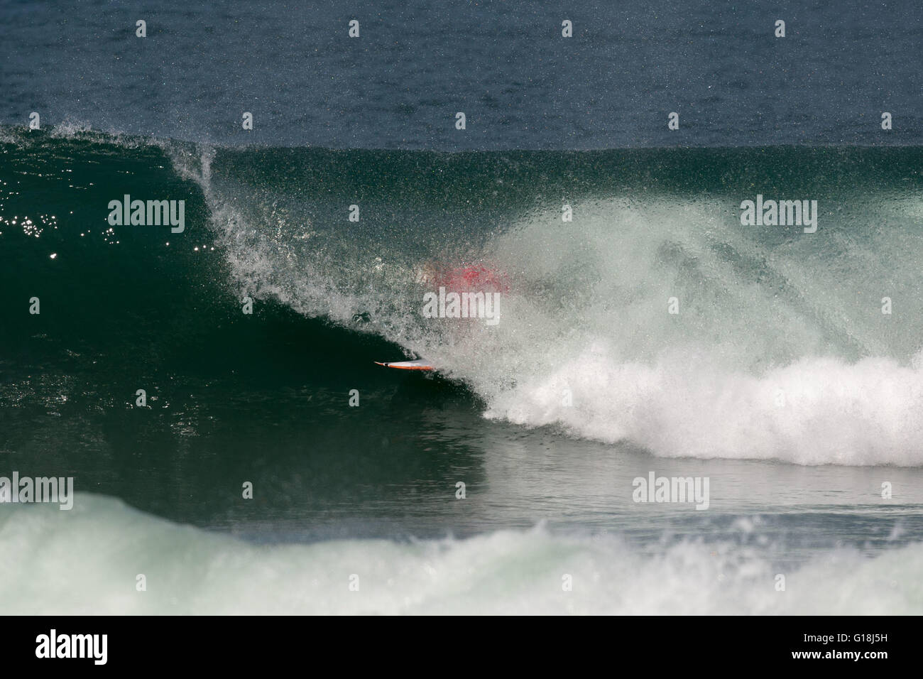 RIO DE JANEIRO, Brasilien - 10.05.2016: HI RIO PRO Welt surfen - amerikanischen Surfer Nat Young für Hallo Rio Pro Welt surfen Noa Strand Grumari statt. (Foto: Alvinho Duarte / FotoArena). Stockfoto