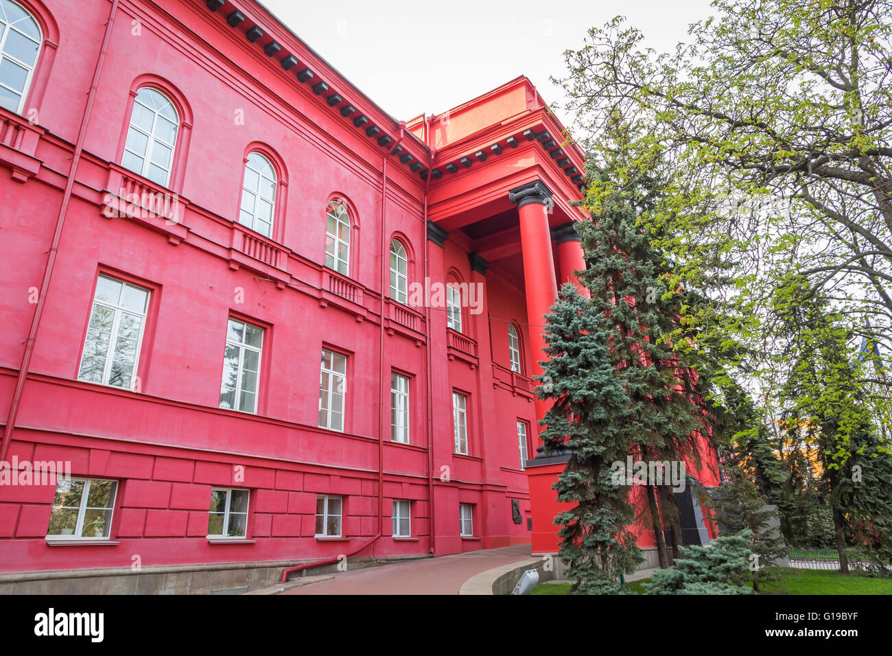 Taras Shevchenko nationale Universität Kiew, Ukraine. Die dritte älteste Universität in der Ukraine, wurde 1834 gegründet Stockfoto