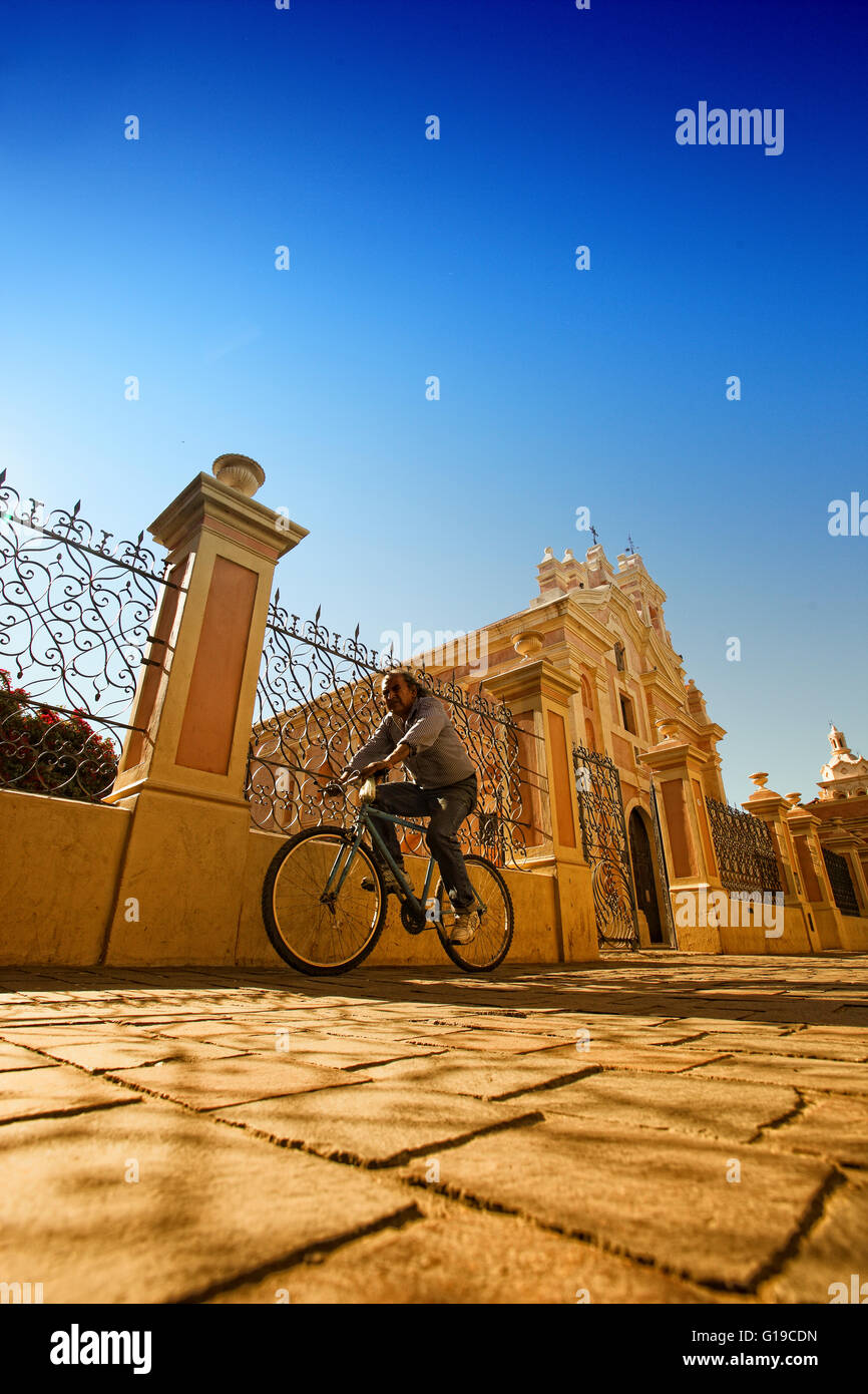 Kirche und Kloster der Teresas oder Kloster der Unbeschuhten Karmeliten von St. Joseph wurde im Jahre 1628 gegründet. Da es ein Haus der Nonnen ist, befindet sich nur wenige Meter von der Kathedrale von Cordoba, Argentinien. Herzen der Stadt. Stockfoto
