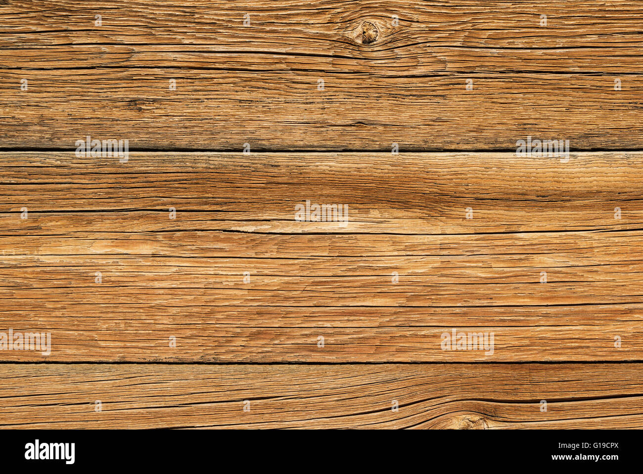 alten verwitterten Holzplatte Hintergrundtextur Stockfoto