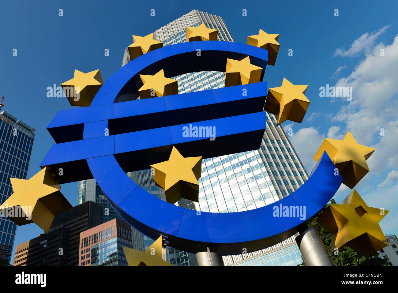 Europäische Zentralbank, EZB, Kaiserstraße, Frankfurt am Main, Hessen, Deutschland Stockfoto