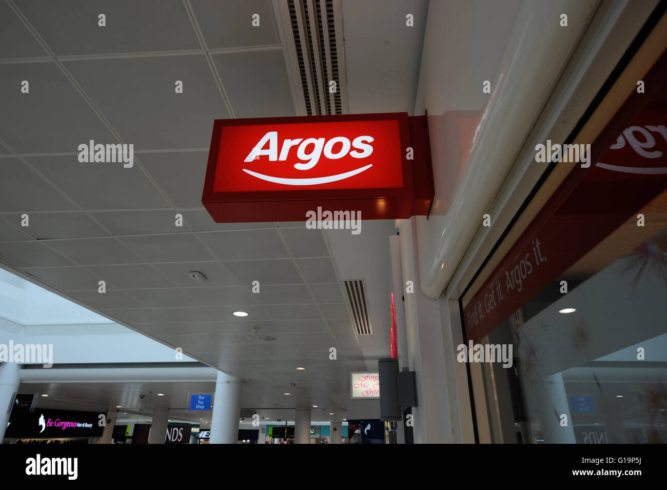 Argos, Großbritanniens führende digitale Händler, Elektronik, UK Stockfoto