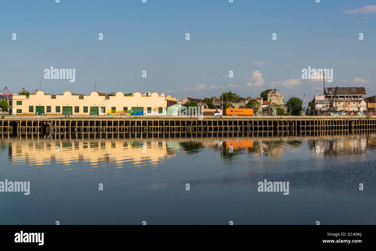 La Boca Port, Buenos Aires, Argentinien Stockfoto