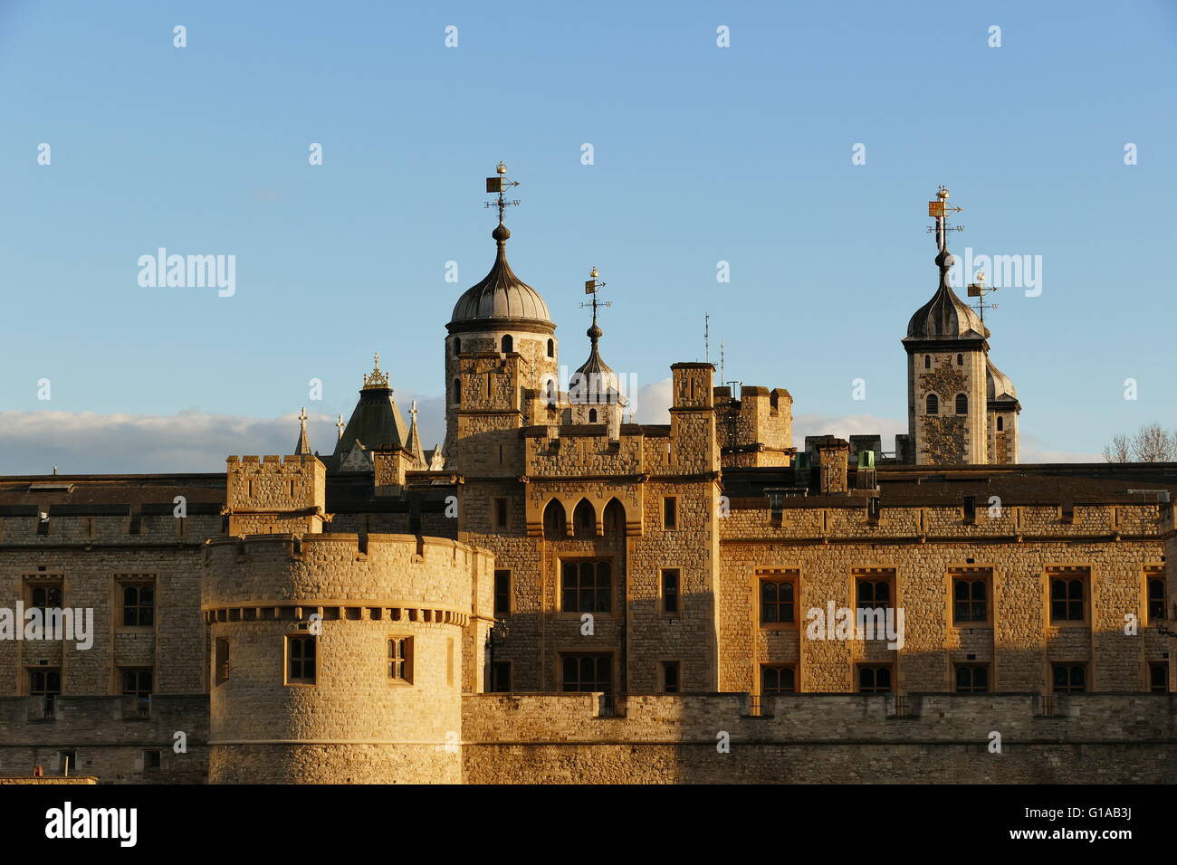 Der berühmte Tower of London, Vereinigtes Königreich Stockfoto