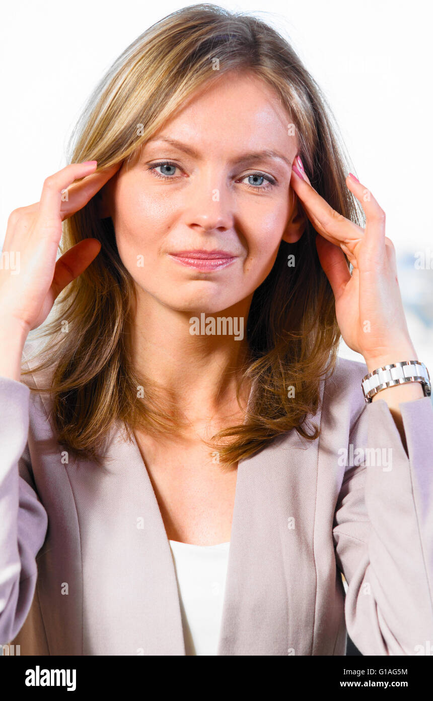 Business-Frau Stockfoto