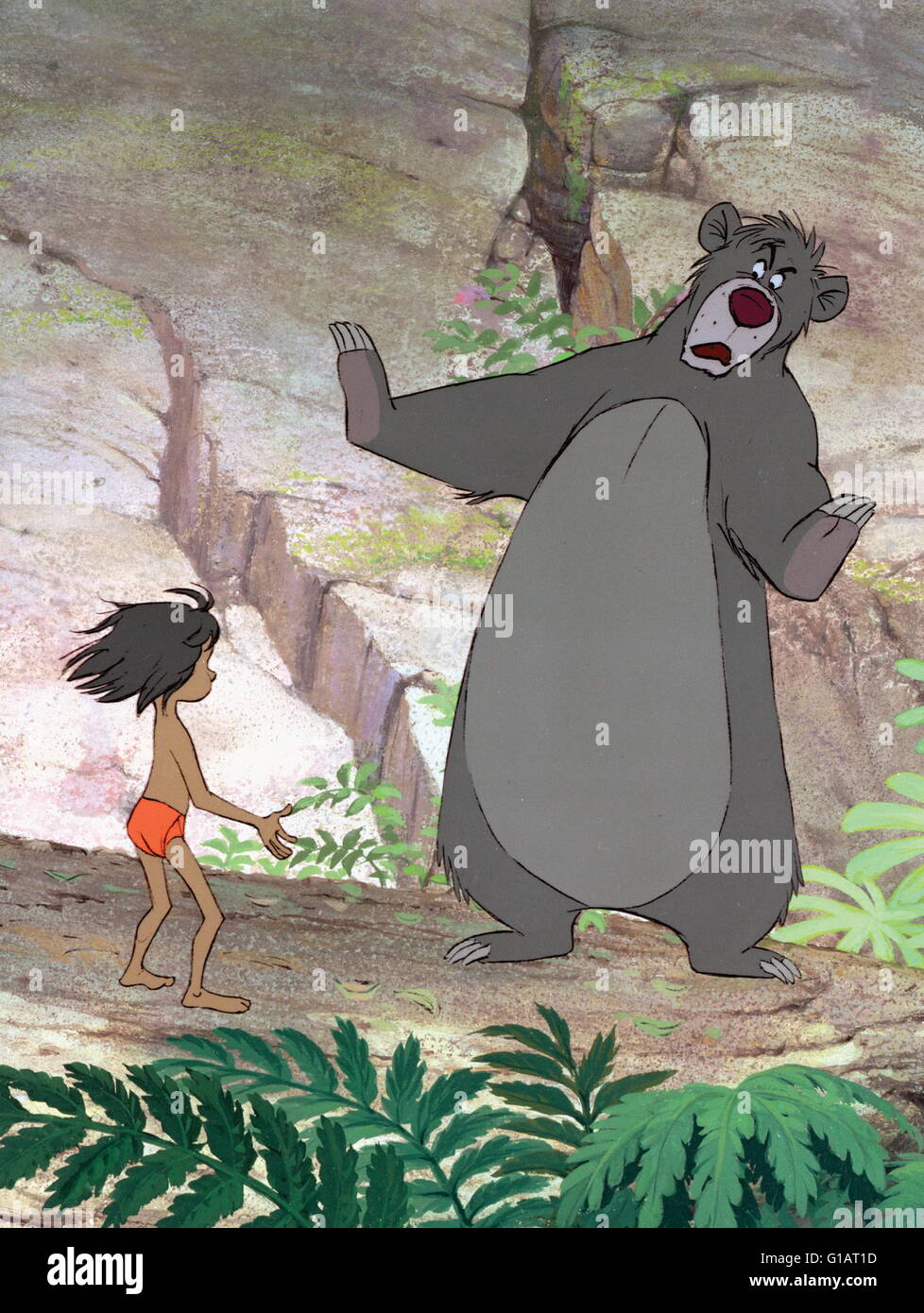 Datum Der Freigabe: 18. Oktober 1967 Direktor: Wolfgang Reitherman Studio: Walt  Disney Productions Plot: Disney Animation Inspiriert Von Rudyard Kiplings  "Mowgli" Geschichte. Mogli Ist Ein Junge, Der Von Wölfen Im Indischen  Dschungel
