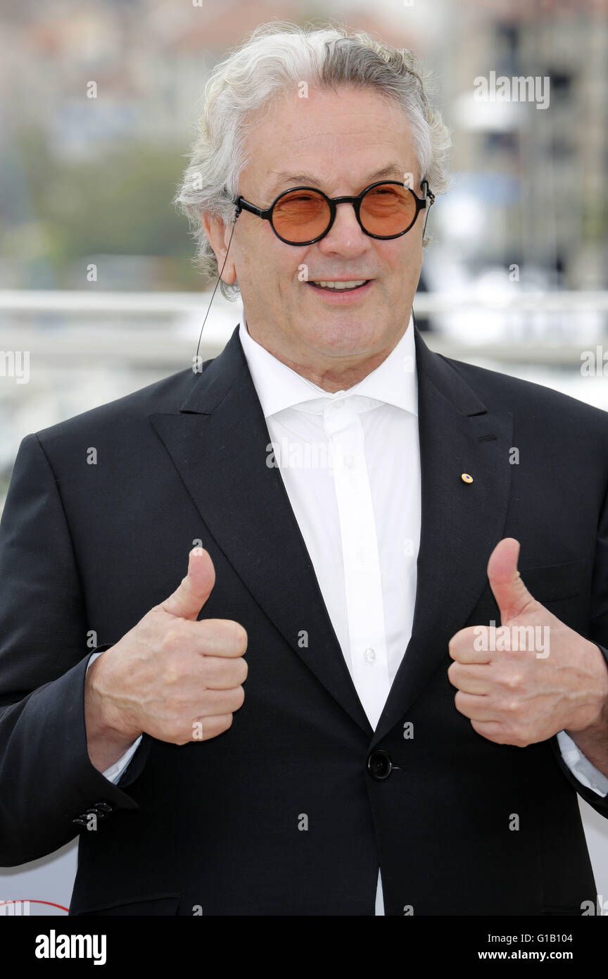 George Miller während der Jury-Fototermin auf dem 69. Cannes Film-Festival am 11. Mai 2016 | Verwendung weltweit Stockfoto