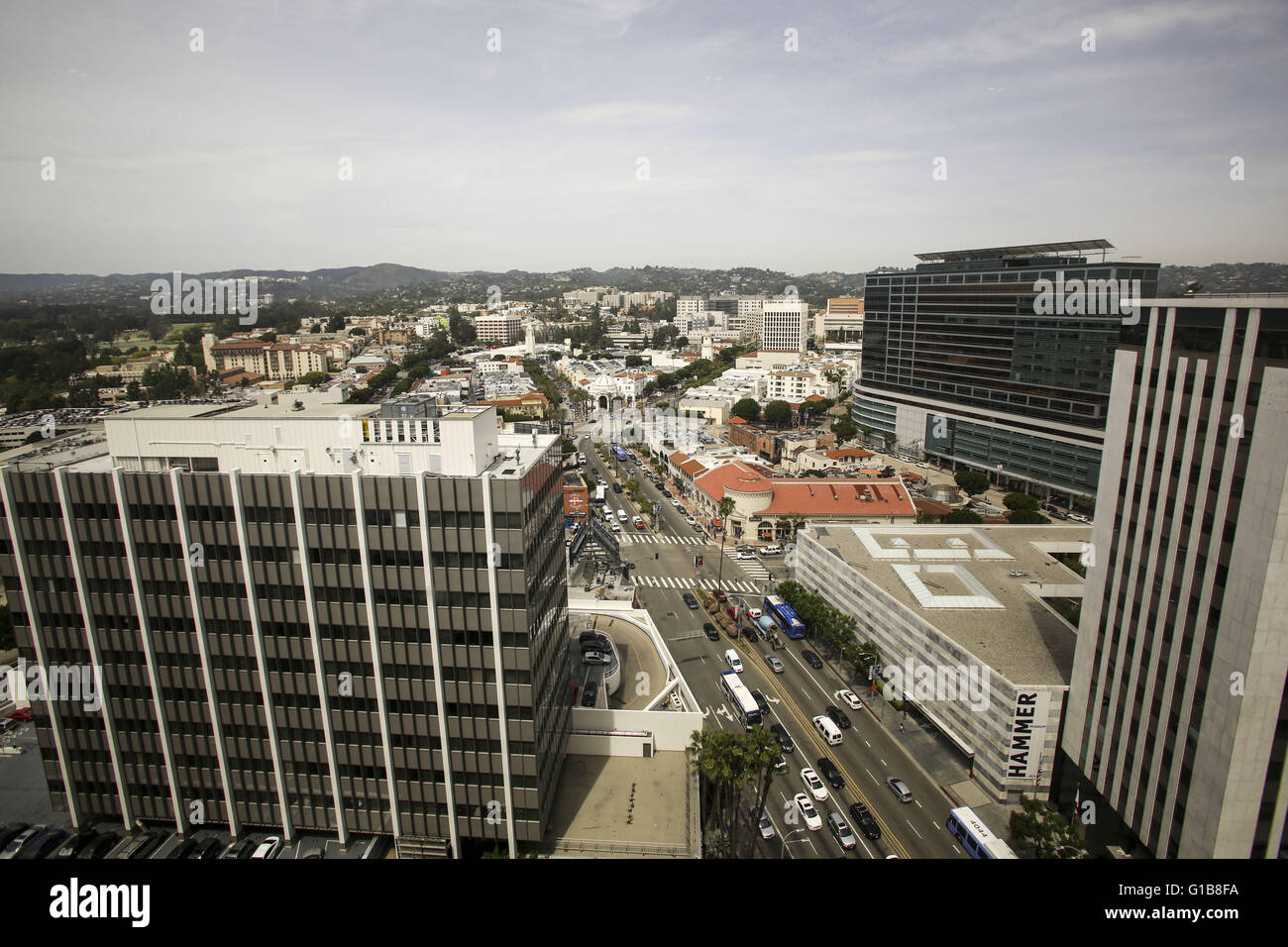 Los Angeles, Kalifornien, USA. 6. April 2016. Westwood Village, Westwood, Los Angeles. © Ringo Chiu/ZUMA Draht/Alamy Live-Nachrichten Stockfoto