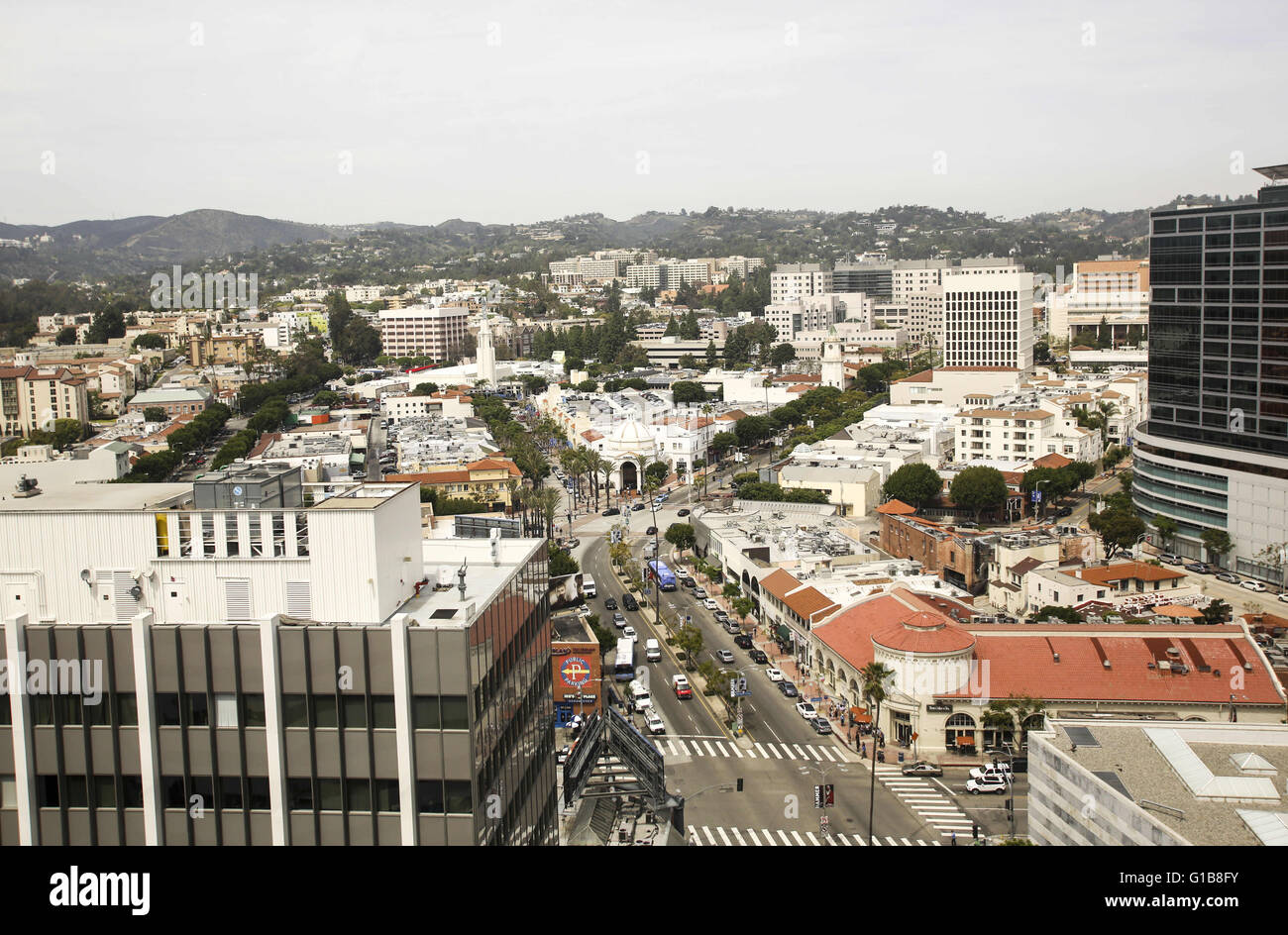 6. April 2016 - Los Angeles, Kalifornien, USA - Westwood Village, Westwood, Los Angeles. (Kredit-Bild: © Ringo Chiu über ZUMA Draht) Stockfoto