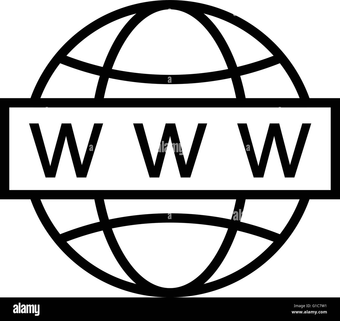 Web-Suche Stock Vektor