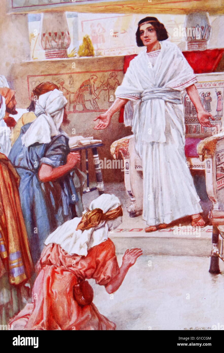 im alten Testament, Joseph, von seinen eifersüchtigen Brüdern in die