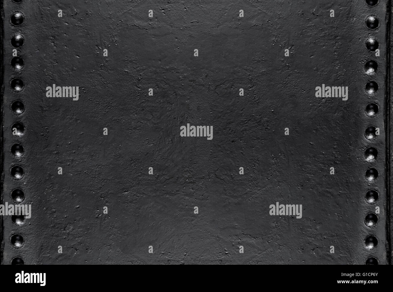 schwarzen abstrakten Hintergrund oder alten Stahl-Textur Stockfoto