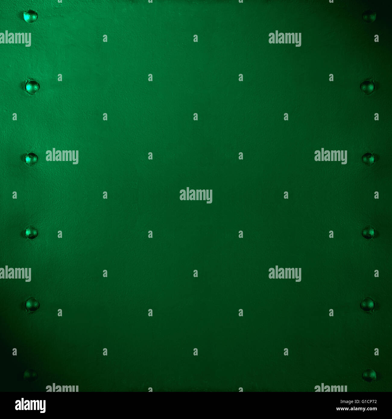 abstrakt Grün Metall Hintergrund oder glatten Platte Textur Stockfoto
