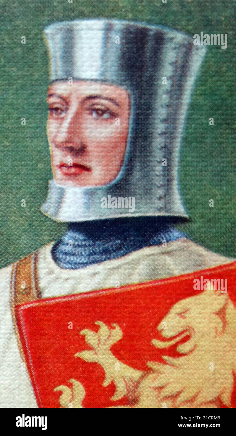 Johanna (Jeanne d ' Arc; c. 1412 – 1431). "Die Jungfrau von Orleans" (Französisch: La Pucelle d ' Orléans) gilt eine Heldin von Frankreich für ihre Rolle in der Lancastrian Phase des Hundertjährigen Krieges Stockfoto