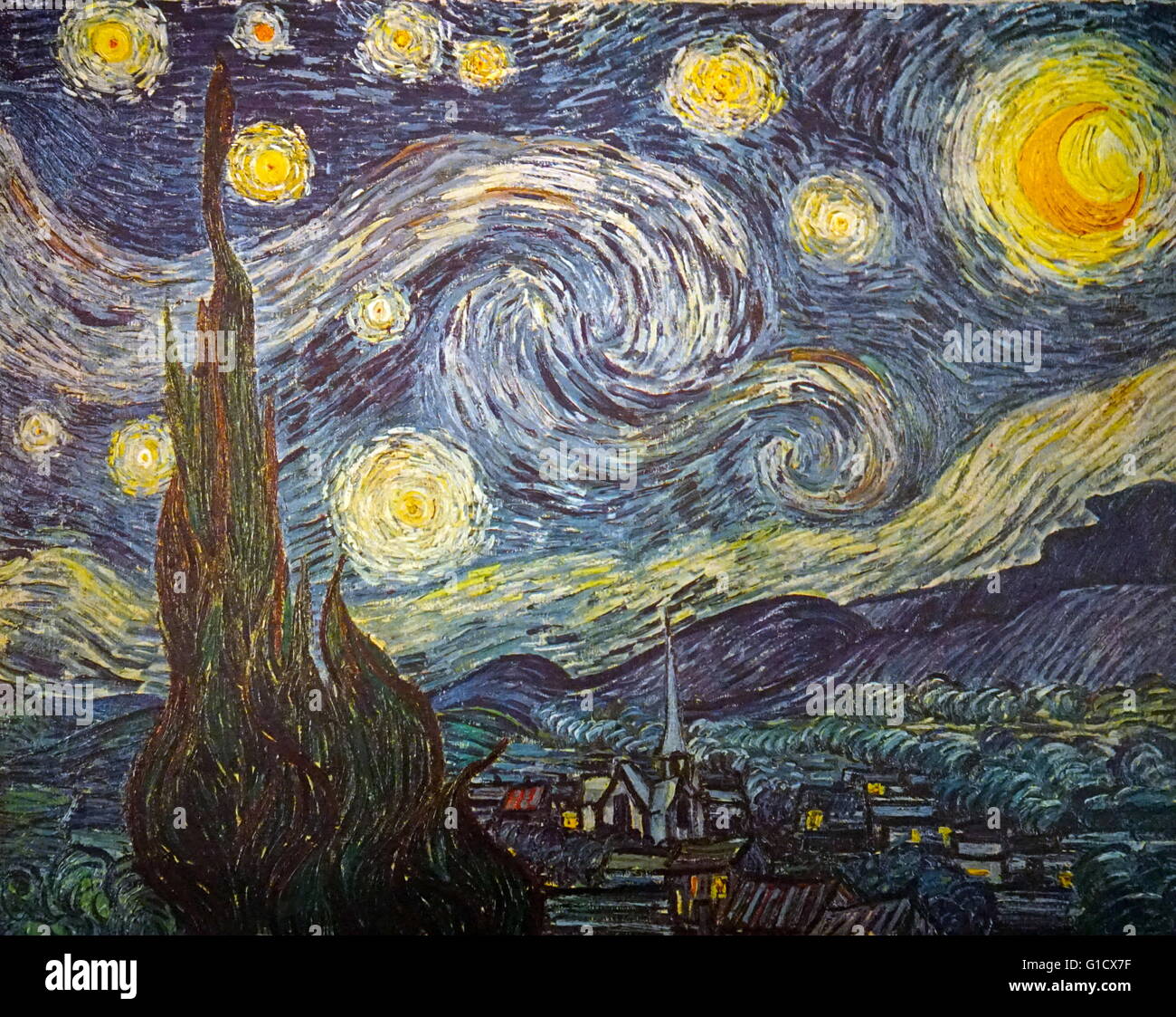 The starry night vincent van gogh Fotos und Bildmaterial in hoher Auflösung Alamy