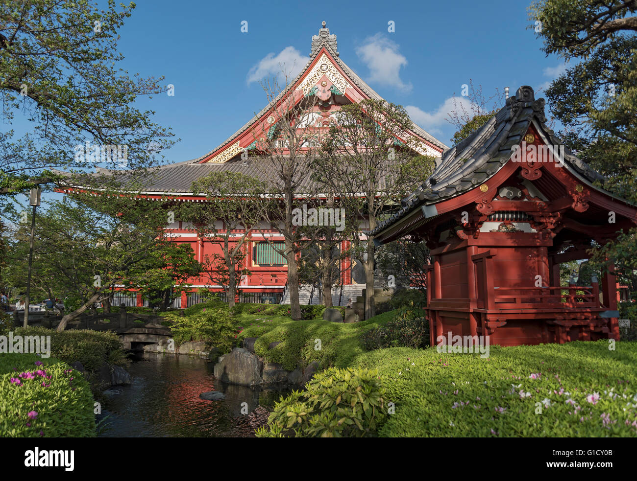 Senso-Ji-Tempel in Asakusa, Tokio, Japan Stockfoto