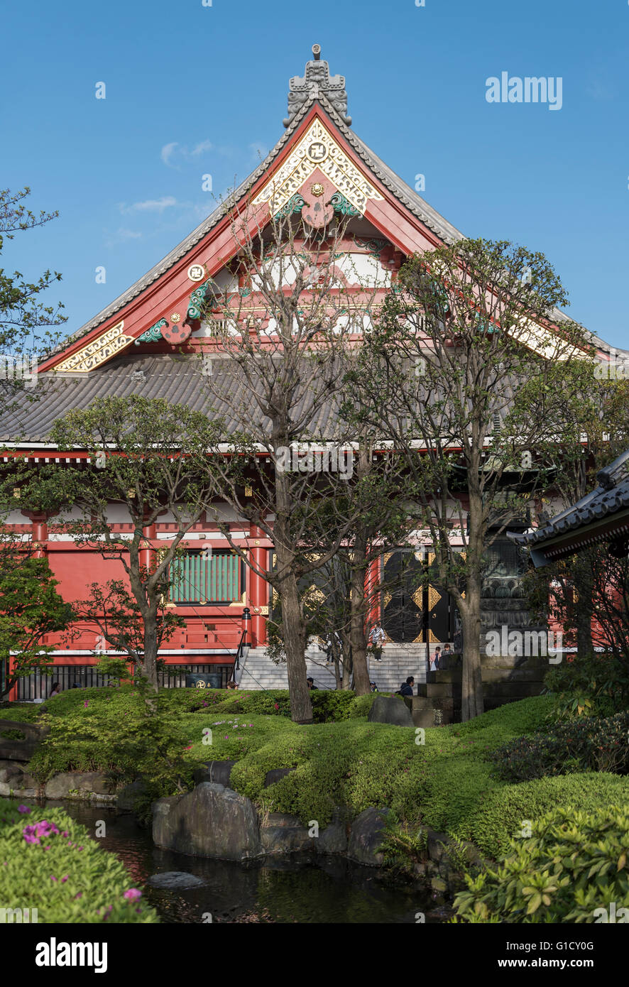 Senso-Ji-Tempel in Asakusa, Tokio, Japan Stockfoto