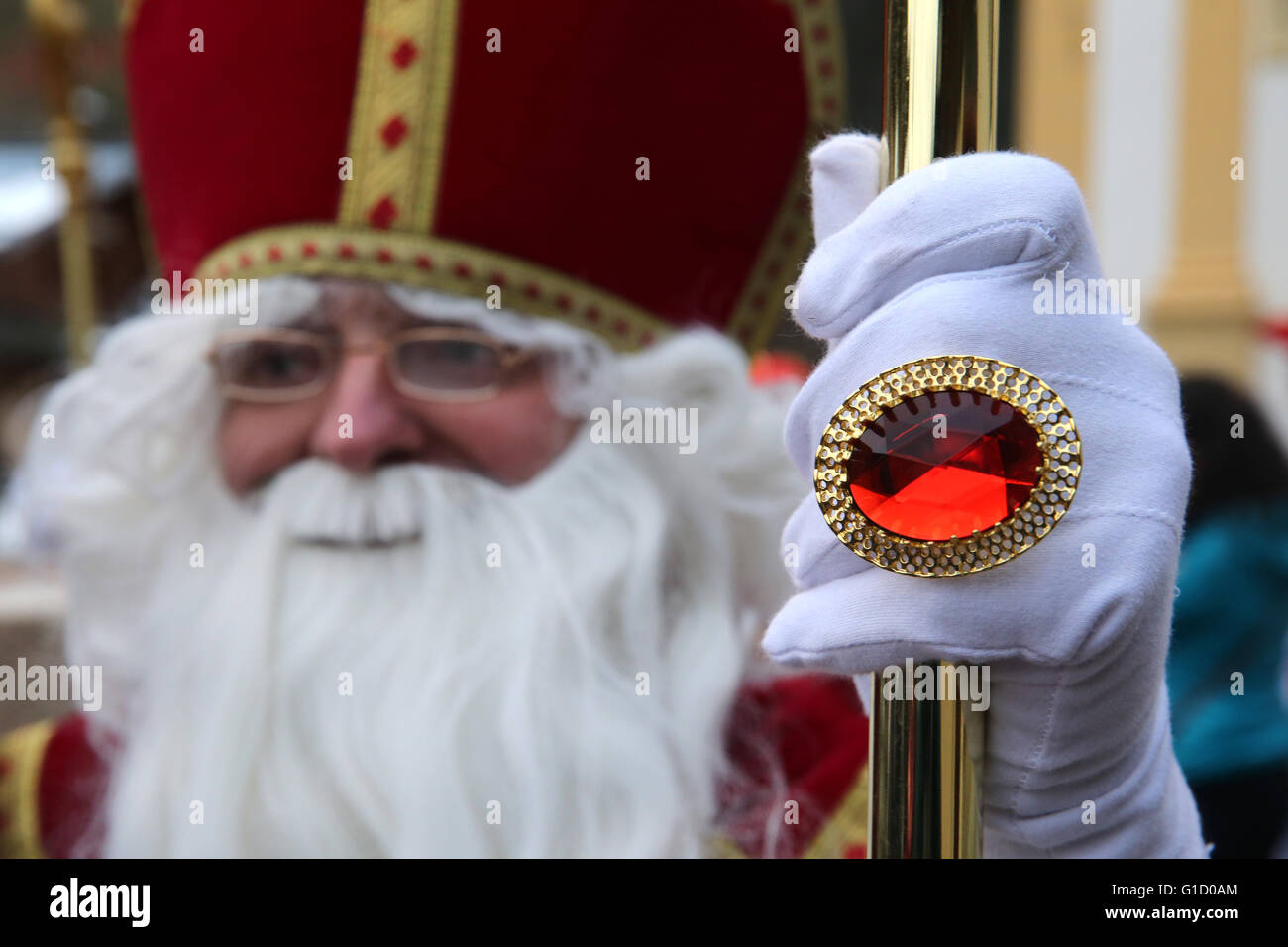 Sankt Nikolaus Parade. Sankt Nikolaus auch genannt Nikolaos von Myra