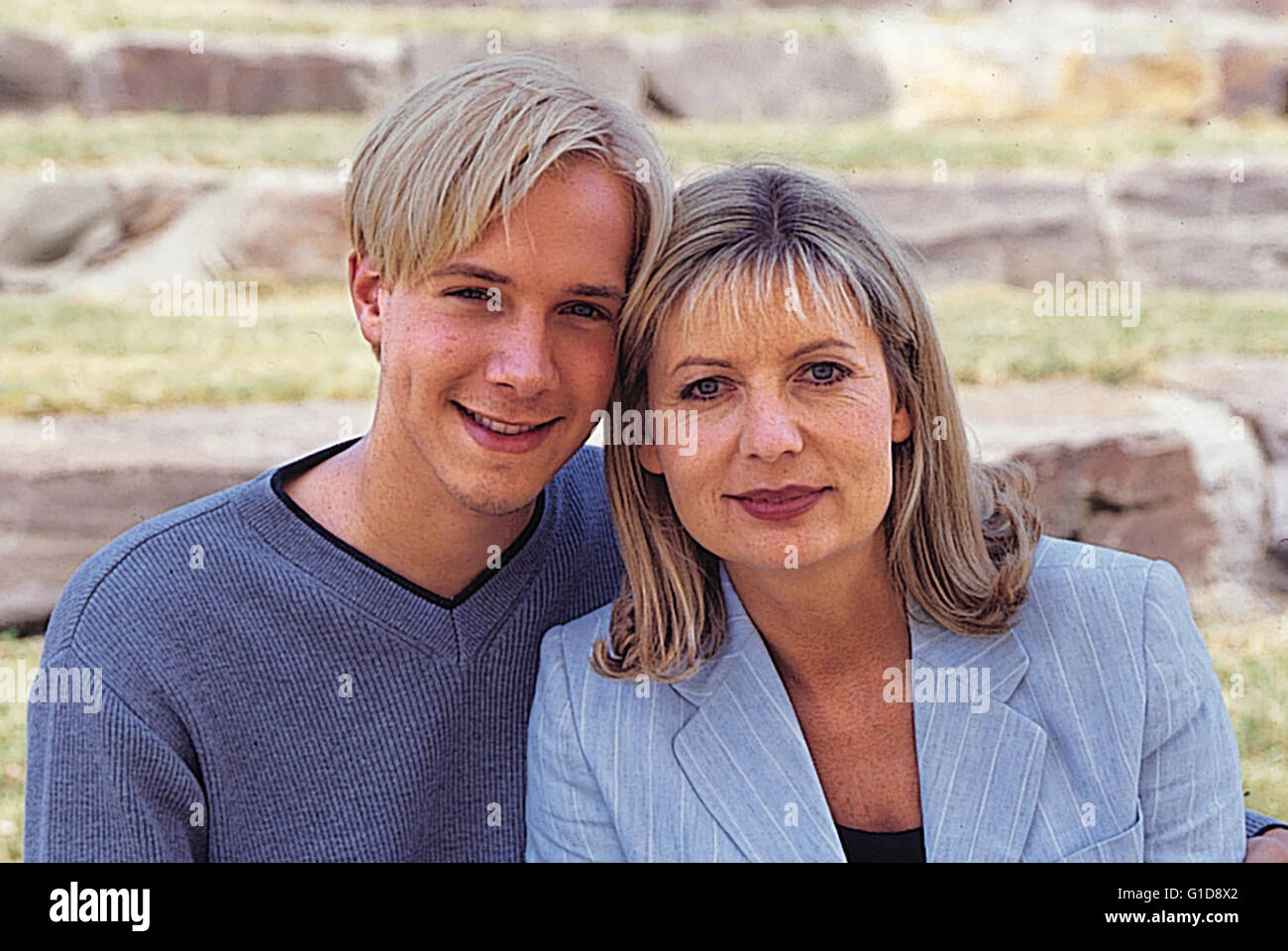 Nesthocker (TV-Serie) / Christian Wunderlich / Sabine Postel, Stockfoto