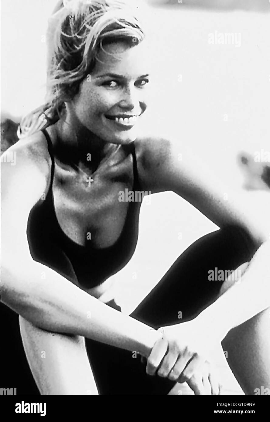 Claudia Schiffer - perfekt / Fitness / Modell, Stockfoto