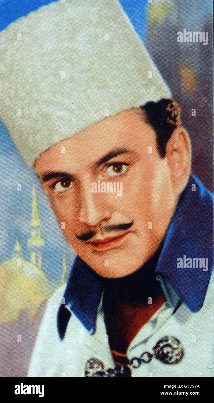 John Stuart, geborene John Alfred Ziegler Croall (18. Juli 1898 – 17. Oktober 1979), war ein schottischer Schauspieler und eine sehr beliebte Hauptdarsteller im britischen Stummfilme Stockfoto