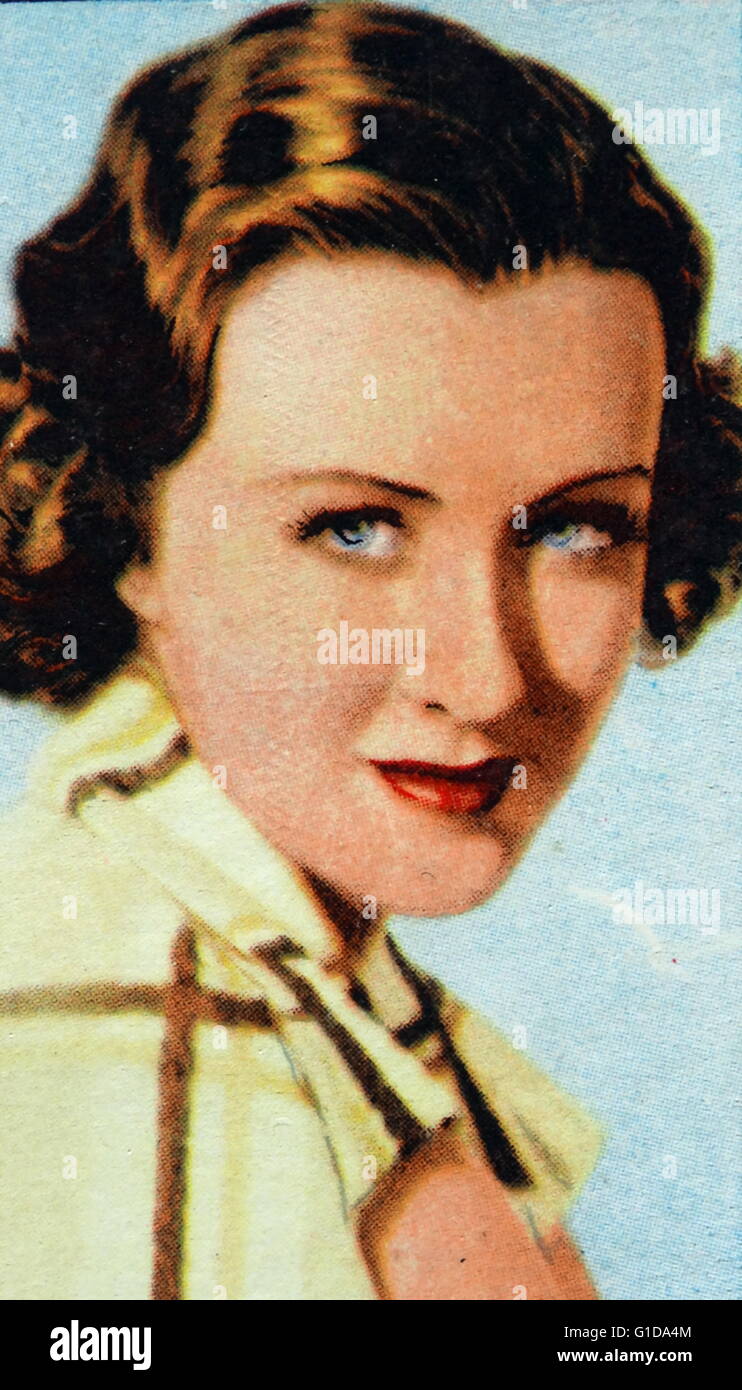 Margaret Lindsay (19. September 1910 – 9. Mai 1981) war eine US-amerikanische Schauspielerin. Ihrer Zeit als ein Warner Bros.-Vertrag-Spieler in den 1930er Jahren war besonders produktiv. Sie wurde für ihre unterstützende Arbeit in erfolgreichen Filmen der 1930er und 1940er Jahren wie Isebel (1938) und Scarlet Street (1945) und ihre führende Rollen in Filmen der unteren budgetierte B-movie Stockfoto