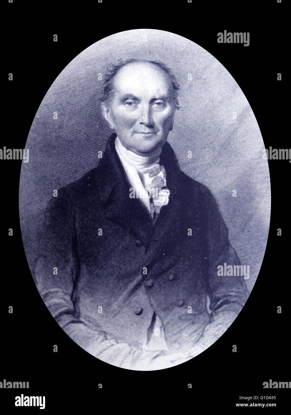 Henry Addington (Viscount Sidmouth) 1757-1844, im Gespräch mit Parlament 1802. Addington war der britische Premierminister zwischen 1801 und 1804. In dieser Karikatur ist er durch den Sprecher des Parlaments, Charles Abbot 1757-1829 beobachtete. Stockfoto