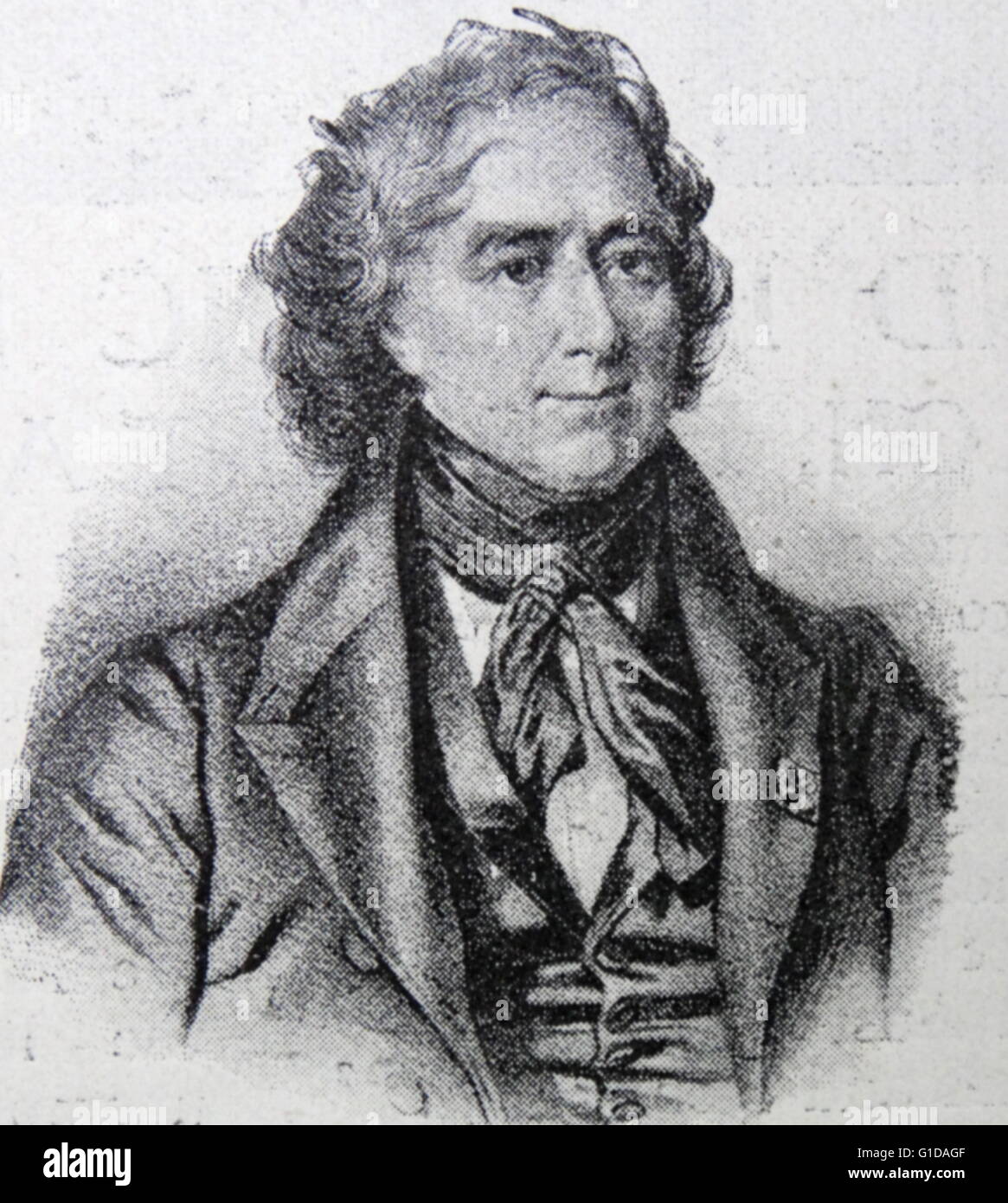 Dominique François Jean Arago (1786 – 1853), französischer Mathematiker, Physiker, Astronom, Freimaurer und Politiker Stockfoto