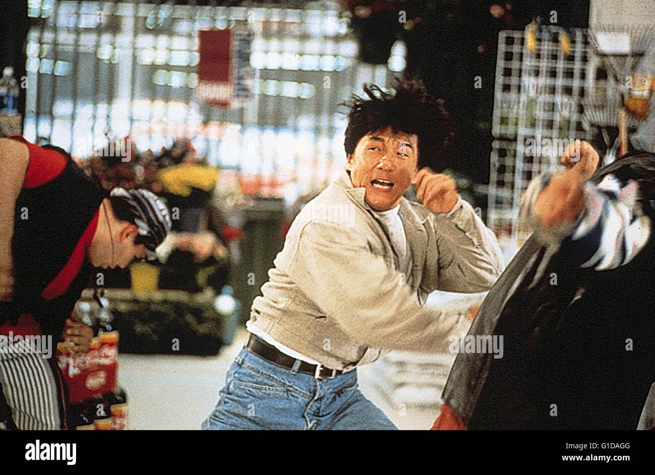 Rumble in the Bronx / Jackie Chan Stockfoto