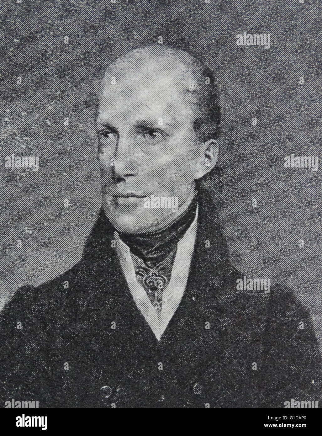 Erzherzog Johannes von Österreich (1782 – 1859), Mitglied des Hauses Habsburg-Lothringen, war ein österreichischer Feldmarschall und deutschen kaiserlichen Regenten (Reichsverweser) während der Revolutionen von 1848. Stockfoto