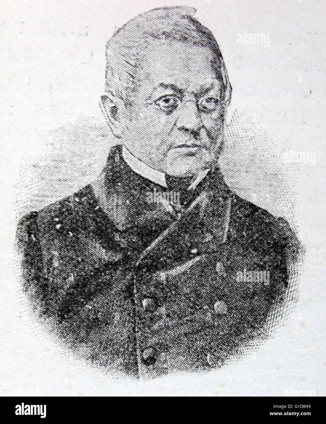 Adolphe Thiers, eines der führenden Unternehmen in der französischen Revolution von 1830. Stockfoto